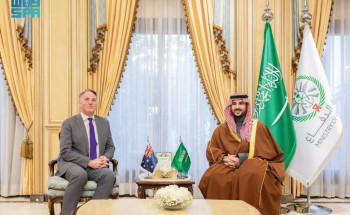 سموّ وزير الدفاع يستقبل نائب رئيس الوزراء وزير الدفاع الأسترالي