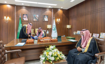 أمير حائل يستقبل مدير فرع وزارة الصحة والرئيس التنفيذي للتجمع الصحي