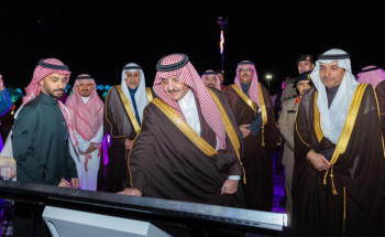 أمير المنطقة الشرقية يدشّن المرحلة الثانية لمتنزه التلال بالجبيل