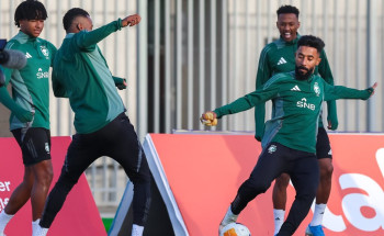 الأخضر يختتم استعداده لمواجهة البحرين في أولى مواجهاته بخليجي26