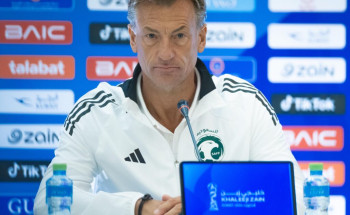 “رينارد”: ننتظر الجماهير السعودية في مواجهة العراق.. والروح المعنوية عالية