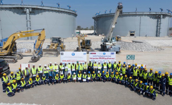 “الري” تحقق نصف مليون ساعة عمل دون إصابات وتكرّم فريق العمل في مشروع خزانين بقطاع 10 بمحطة صويدرة