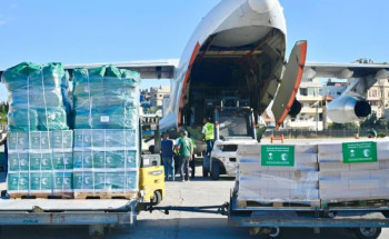 وصول “الطائرة الإغاثية السعودية الـ27” إلى لبنان