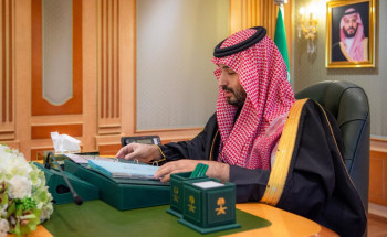 سمو ولي العهد يرأس جلسة مجلس الوزراء