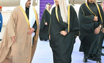رئيس مجلس الوزراء وزير الخارجية بدولة قطر يصل الرياض وفي مقدمة مستقبليه نائب أمير المنطقة