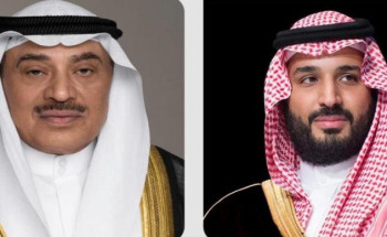 ولي العهد يهنئ ولي عهد الكويت بمناسبة نجاح بلاده في تنظيم بطولة كأس الخليج العربي لكرة القدم الـ 26