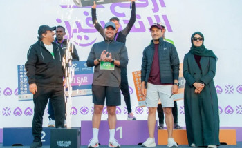 محافظ ‫الأحساء‬ يُشارك أكثر من 14 ألف متسابق ومتسابقة في سباق “الحسا تركض 2025” ويتوج الفائزين