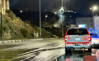 “الهلال الأحمر” بالباحة ترفع جاهزيتها لمواجهة الحالة المطرية