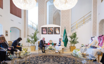 سمو وزير الخارجية يستقبل وزير خارجية الدنمارك