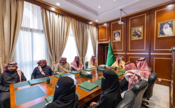 الأمير فيصل بن فهد بن مقرن يستقبل مدير فرع وزارة الصحة بمنطقة حائل