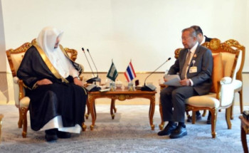 رئيس مجلس الشورى يلتقي رئيس مجلس الشيوخ التايلندي