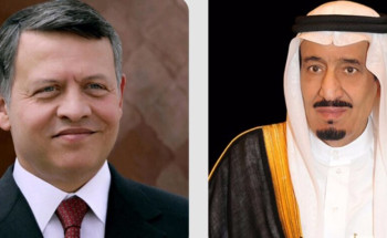 ملك الأردن يهنئ خادم الحرمين الشريفين بمناسبة ذكرى يوم التأسيس