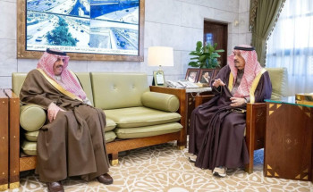 أمير منطقة الرياض يستقبل وكيل الإمارة والوكلاء المساعدين ومديري العموم وموظفي الإمارة