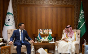 سمو وزير الخارجية يلتقي وزير خارجية أوزبكستان