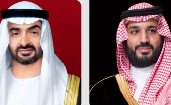 سمو ولي العهد يتلقى اتصالاً هاتفيًا من سمو رئيس دولة الإمارات العربية المتحدة هنأه فيه بحلول عيد الفطر