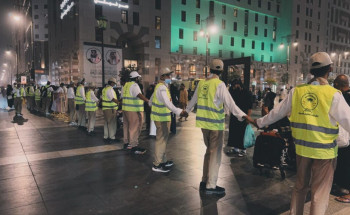بقوة 370 قائد وكشاف.. جمعية الكشافة العربية السعودية تباشر تقديم خدماتها لزوار المسجد النبوي