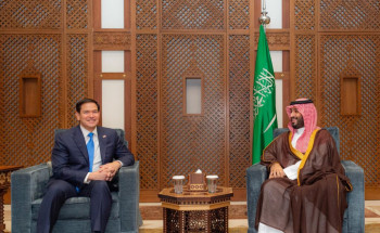 ولي العهد‬⁩ يستقبل وزير الخارجية الأمريكي