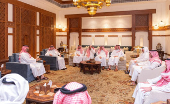 ولي العهد يستقبل أصحاب السمو أمراء المناطق بمناسبة اجتماعهم السنوي الثاني والثلاثين