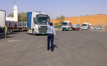 هيئة النقل: حجز 3 شاحنات أجنبية وإيقاع غرامة مالية(10)آلاف ريال لنقلها البضائع داخل المملكة