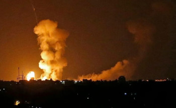 استشهاد فلسطينيين في قصف إسرائيلي على مدينة غزة