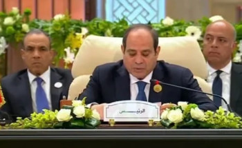 “تشمل بقاء الفلسطينيين على أرضهم”.. السيسي: القمة العربية تعتمد خطة مصر لإعادة إعمار غزة