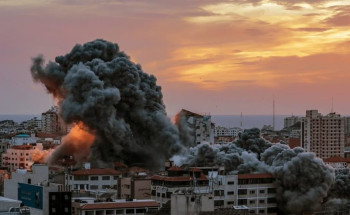 استشهاد 254 فلسطينياً في غارات جوية إسرائيلية على قطاع غزة