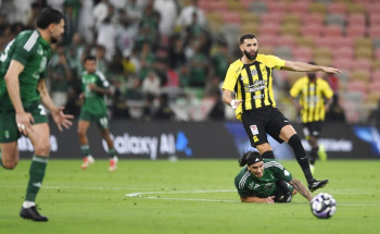 التعادل الإيجابي 2-2 يحسم مواجهة الأهلي والاتحاد في قمة مواجهات الجولة الـ 26