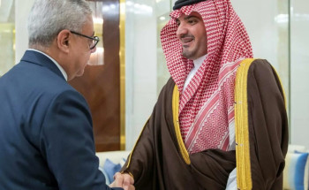 الأمير عبدالعزيز بن سعود يبحث مع السفير المصري عددًا من الموضوعات ذات الاهتمام المشترك
