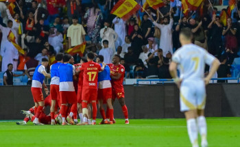 القادسية يكسب النصر بهدفين مقابل هدف في منافسات الجولة الـ28