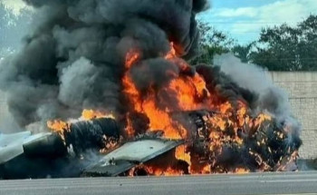 مصرع أربعة أشخاص في تحطم طائرة صغيرة بولاية إلينوي الأمريكية