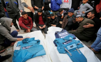 استشهاد 15 صحفياً في اعتداءات الاحتلال الإسرائيلي خلال الربع الأول من العام الجاري