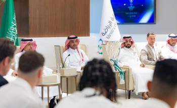 سمو وزير الرياضة يستقبل فريق الأهلي بعد تتويجه بلقب كأس دوري أبطال آسيا للنخبة 2025م