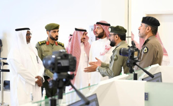 الأمير سعود بن نهار يطلع على الخدمات المقدمة للحجاج في مطار الطائف