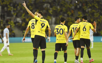 ‏الاتحاد يواصل صدارة الدوري بعد فوزه على الفيحاء بثلاثية نظيفة