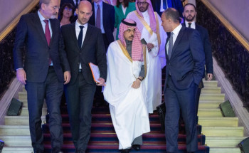 اللجنة الوزارية بشأن غزة برئاسة سمو وزير الخارجية تعقد اجتماعًا مع وزير الخارجية الفرنسي