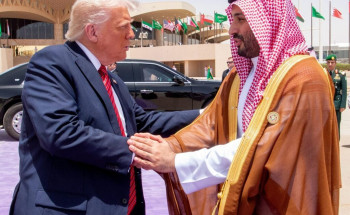 رئيس الولايات المتحدة الأمريكية يغادر المملكة وسمو ولي العهد في مقدمة مودعيه