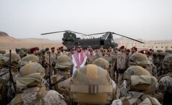 وزير الدفاع يشهد تمرين القوات الخاصة “النخبة” بوزارة الدفاع