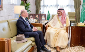 أمير منطقة الرياض يستقبل سفير أستراليا لدى المملكة