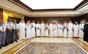 وزير التعليم يكرِّم الجهات الداعمة لجمعية الكشافة بالحج