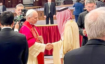 وزير الدولة للشؤون الخارجية يشارك في مراسم تنصيب بابا الفاتيكان الجديد