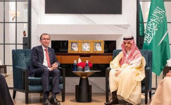 وزير الخارجية يلتقي وزير خارجية النرويج