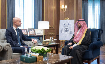 أمير الحدود الشمالية يستقبل القنصل العام الفرنسي