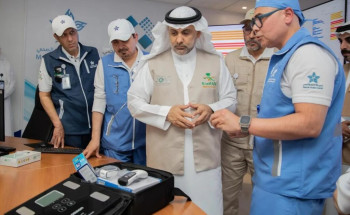 وزير الصحة يدشّن مشروع الروبوت الجراحي ويطلع على جهاز الأشعة المتقدمة PET-CT خلال زيارته التفقدية في المشاعر المقدسة