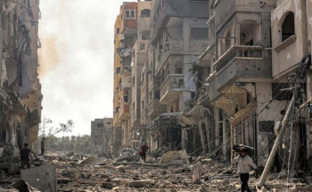 استشهاد ثمانية فلسطينيين في قصف الاحتلال الإسرائيلي على غزة