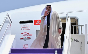 ولي عهد أبوظبي يغادر الرياض بعد مشاركته في ‎القمة الخليجية الأمريكية