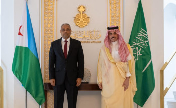 سمو وزير الخارجية يستقبل وزير خارجية جيبوتي ويرأسان اجتماع لجنة المشاورات السياسية بين البلدين