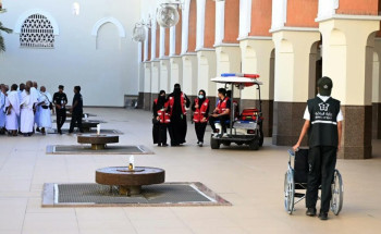 الهلال الأحمر بالمدينة يُكثّف جهوده الإسعافية لتفويج الحجاج عبر طريق الهجرة