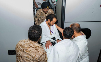 القوات المشتركة تفوج ذوي الشهداء والمصابين إلى صعيد عرفات