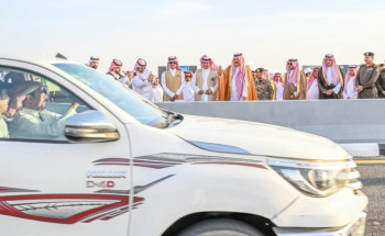 أمير منطقة حائل يفتتح مشروع جسر السمراء