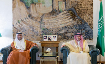 نائب وزير الخارجية يستقبل سفير دولة الإمارات لدى المملكة